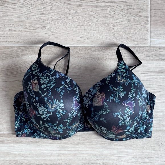Victoria's Secret Perfect Shape Push Up Bra Butterfly Floral Body by Victoria - Picture 1 of 6